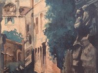 Il canale  Acquarello - 16 x 13